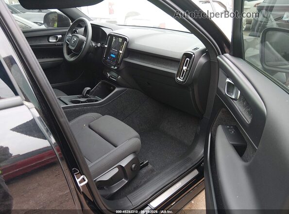 YV4ER3HJ0S2495671 2025 VOLVO EX40 Black Front interior view