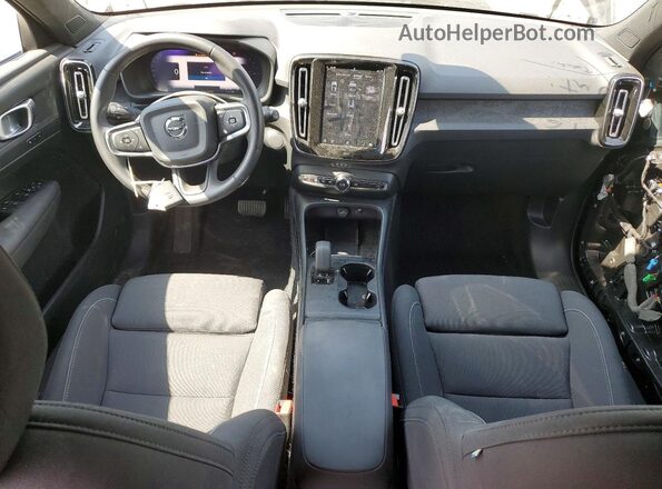 YV4ER3HJ9S2460188 2025 VOLVO EX40 Black Dashboard view