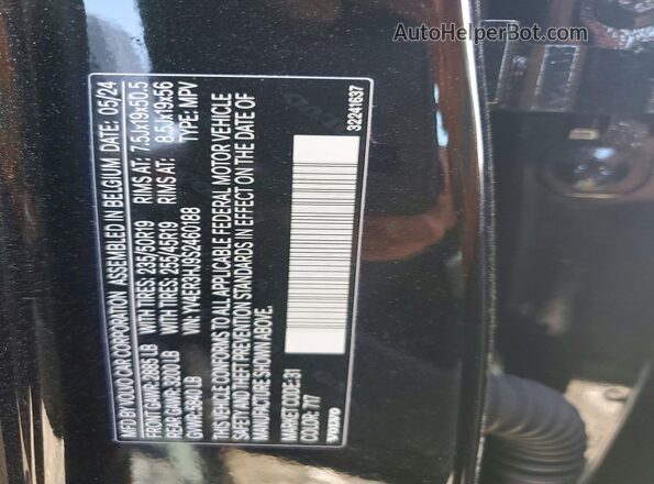 YV4ER3HJ9S2460188 2025 VOLVO EX40 Black Engine compartment view