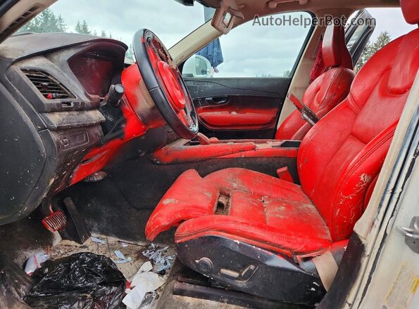 YV4H600L6N1841184 2022 VOLVO XC90 White Vista interior delantera