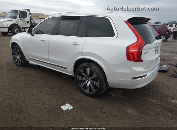 YV4H60CK5R1153900 2024 VOLVO XC90 RECHARGE PLUG-IN HYBRID White Tył lewy