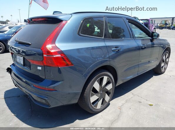YV4H60DL0R1918650 2024 VOLVO XC60 RECHARGE PLUG-IN HYBRID Blue უკანა მარჯვენა