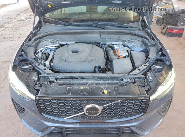 YV4H60DL4R1763178 2024 VOLVO XC60 Blue ძრავის განყოფილების ხედი