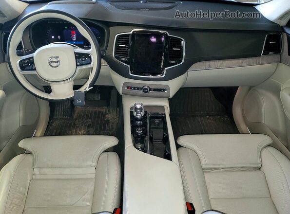 YV4H60LF7R1205742 2024 VOLVO XC90 White Widok deski rozdzielczej