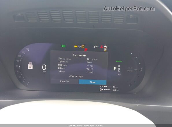 YV4H60PE2S1307005 2025 VOLVO XC90 PLUG-IN HYBRID Black Vista de los asientos traseros