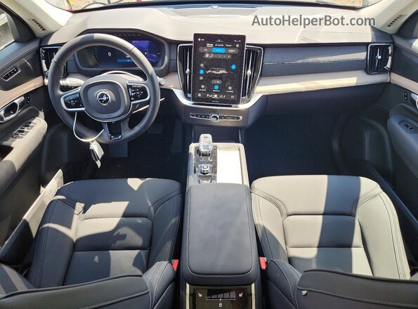 YV4H60PE7T1495716 2026 VOLVO XC90 Gray Вид панелі приладів
