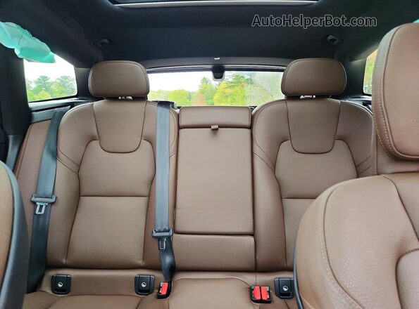 YV4H60RC4S1008191 2025 VOLVO XC60 Black Հետևի նստատեղերի տեսք