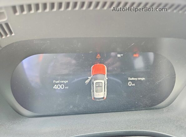 YV4H60RC8S1189201 2025 VOLVO XC60 Gray Սարքավորումների վահանակի տեսք