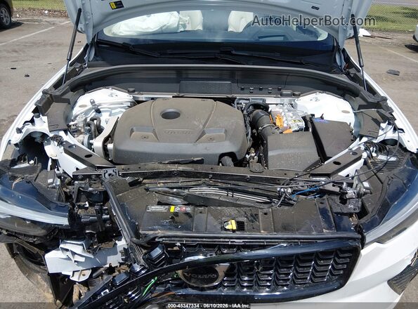 YV4H60RM2S1073694 2025 VOLVO XC60 PLUG-IN HYBRID White უკანა ხედი