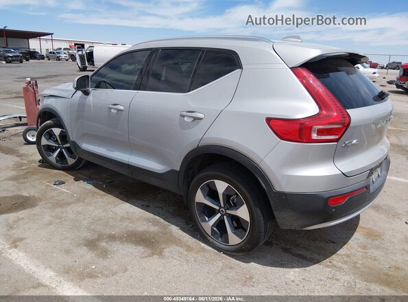 YV4K92HN4P2923863 2023 VOLVO XC40 Silver უკანა მარცხენა