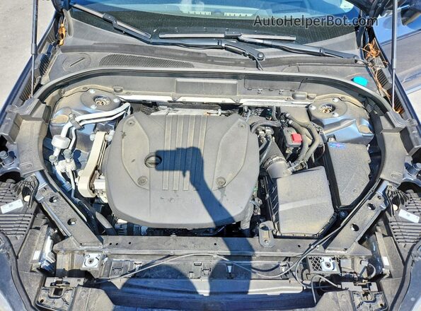 YV4L12DA9P1345716 2023 VOLVO XC60 Blue Engine compartment view
