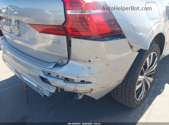 YV4L12DL5N1065628 2022 VOLVO XC60 Silver Դիմացի տեսք