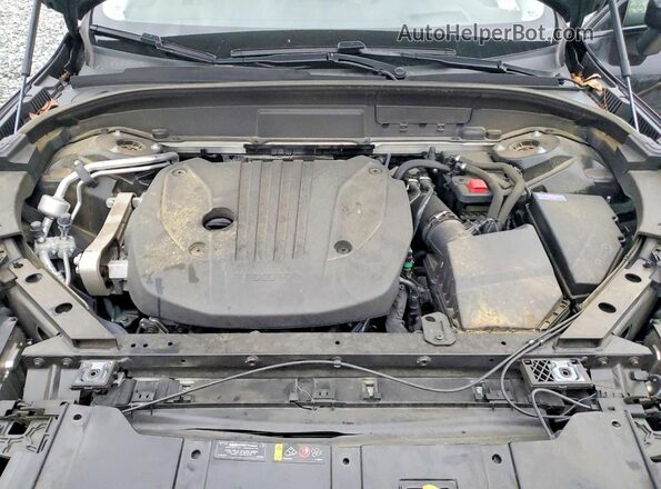 YV4L12DM1P1339743 2023 VOLVO XC60 Black ძრავის განყოფილების ხედი