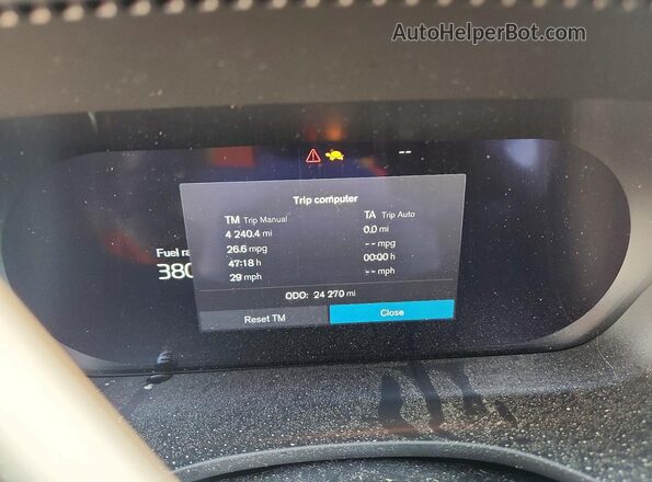 YV4L12DX1P1311726 2023 VOLVO XC60 Blue Սարքավորումների վահանակի տեսք