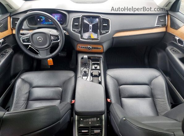YV4L12PN4P1950760 2023 VOLVO XC90 Silver Widok deski rozdzielczej