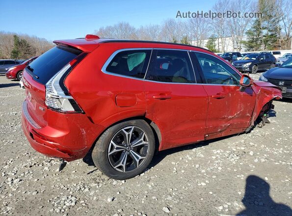 YV4L12RK2N1091927 2022 VOLVO XC60 Red Հետևի աջ