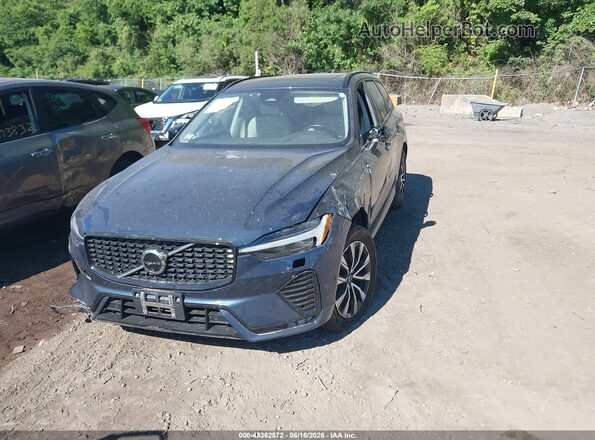 YV4L12RL3R1723624 2024 VOLVO XC60 Blue წინა მარცხენა ხედი სამი მეოთხედიდან