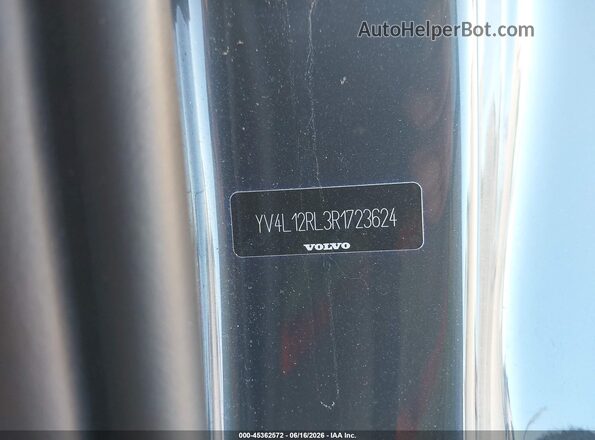 YV4L12RL3R1723624 2024 VOLVO XC60 Blue ძრავის განყოფილების ხედი