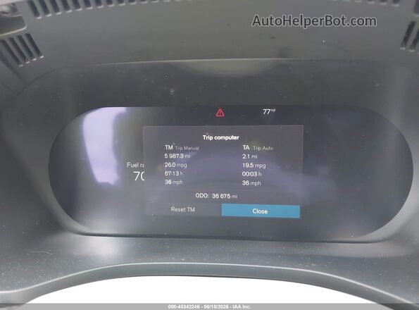 YV4L12RL8R1840860 2024 VOLVO XC60 Navy Vista de los asientos traseros
