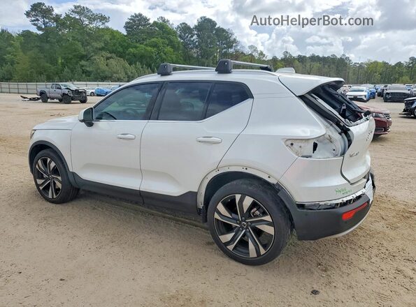 YV4L12UE1R2204459 2024 VOLVO XC40 White Tył lewy