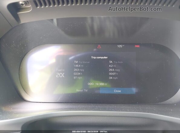 YV4L12UE1S2602907 2025 VOLVO XC40 Белый Вид задних сидений