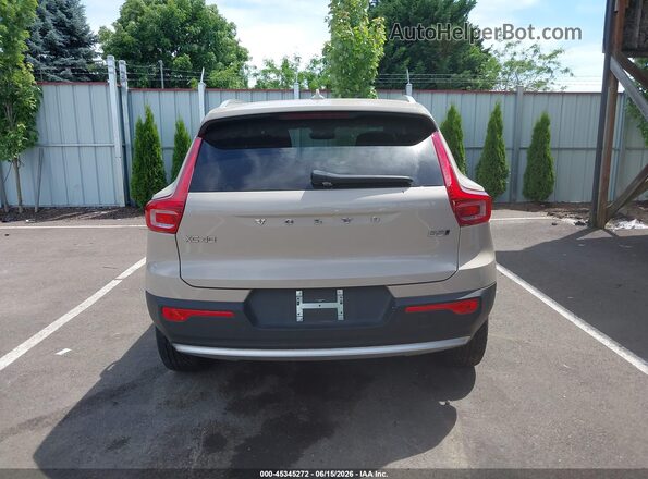 YV4L12UJ2S2519659 2025 VOLVO XC40 Beige 