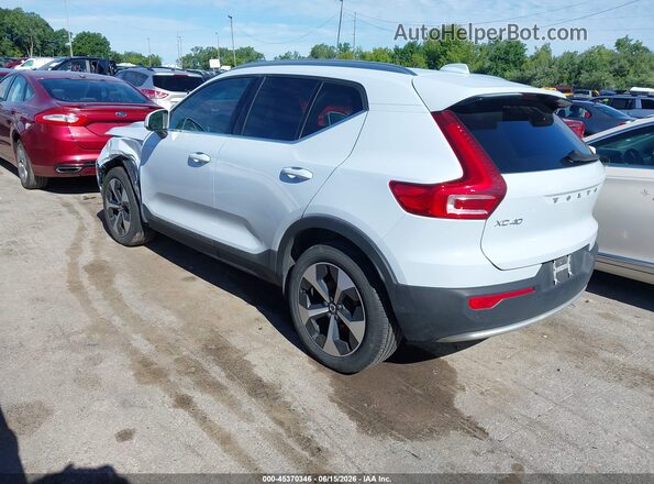 YV4L12UK0R2311735 2024 VOLVO XC40 White Tył lewy