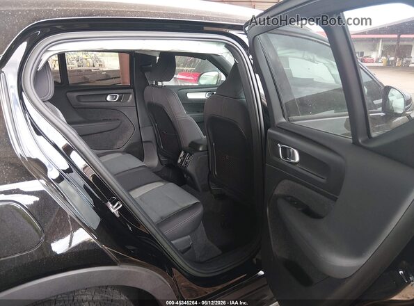 YV4L12UK9P2964478 2023 VOLVO XC40 Black Widok naklejki z numerem VIN