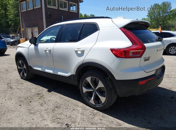YV4L12UL7R2332803 2024 VOLVO XC40 White უკანა მარცხენა