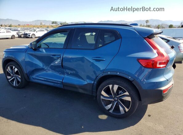 YV4L12UL7R2363047 2024 VOLVO XC40 Blue Trasero izquierdo