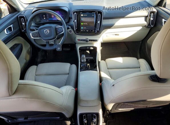 YV4L12UL7R2363047 2024 VOLVO XC40 Blue Vista del salpicadero