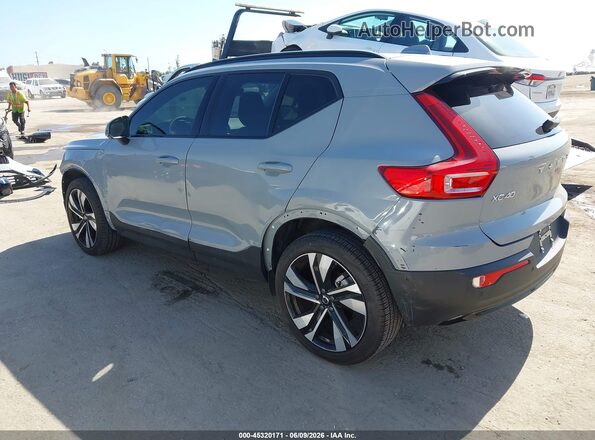 YV4L12UM8R2336240 2024 VOLVO XC40 Gray Rear left