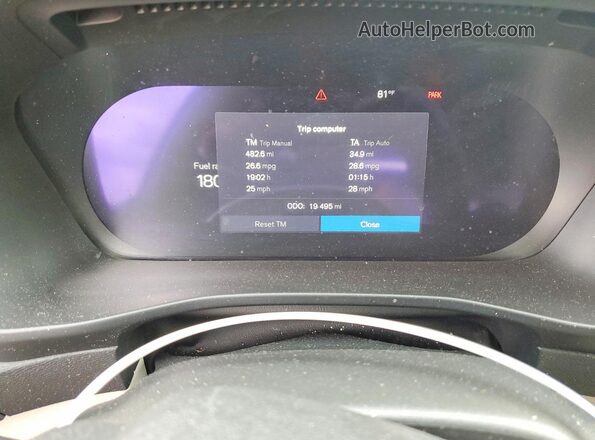 YV4L12UN1P2943134 2023 VOLVO XC40 Black Vista del cuadro de instrumentos