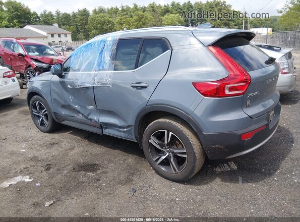YV4L12UN1P2966493 2023 VOLVO XC40 Gray Задня ліва чверть
