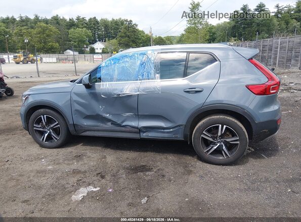 YV4L12UN1P2966493 2023 VOLVO XC40 Gray Панорамний вид салону 360°