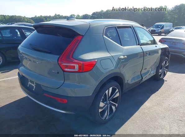 YV4L12UN4P2078059 2023 VOLVO XC40 Green Հետևի աջ