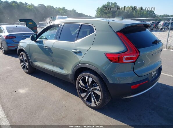 YV4L12UN4P2078059 2023 VOLVO XC40 Green Հետևի ձախ