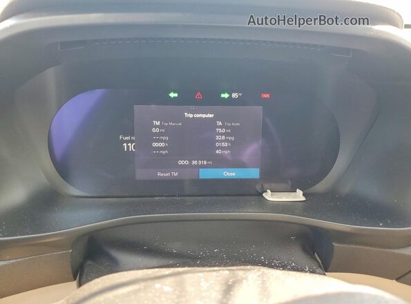 YV4L12UN7P2072062 2023 VOLVO XC40 Tan Սարքավորումների վահանակի տեսք