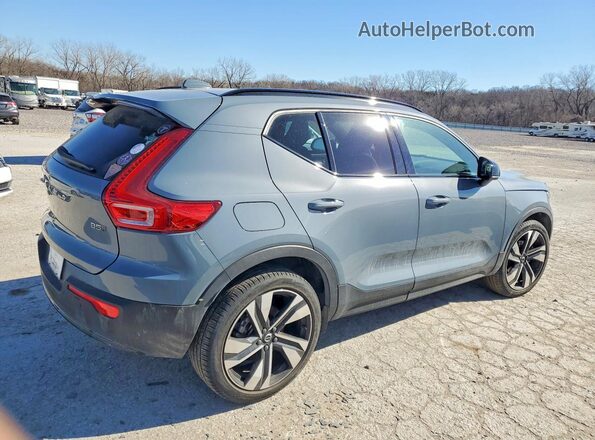 YV4L12UW1P2114069 2023 VOLVO XC40 Gray Tył prawy