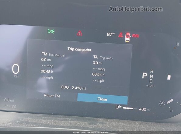 YV4M12RC5T1348749 2026 VOLVO XC60 Серебряный 