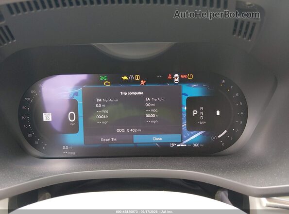 YV4M12RJ5S1075728 2025 VOLVO XC60 Dark Blue Հետևի նստատեղերի տեսք