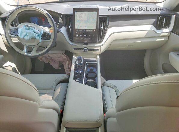 YV4M12RM6T1409230 2026 VOLVO XC60 White Widok deski rozdzielczej