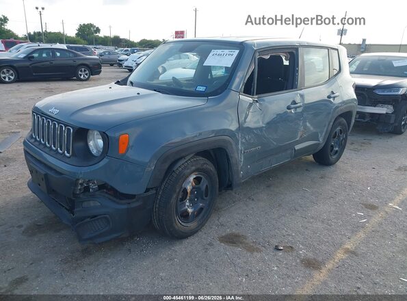 ZACCJAAB3HPE78807 2017 JEEP RENEGADE Gray Przód lewy