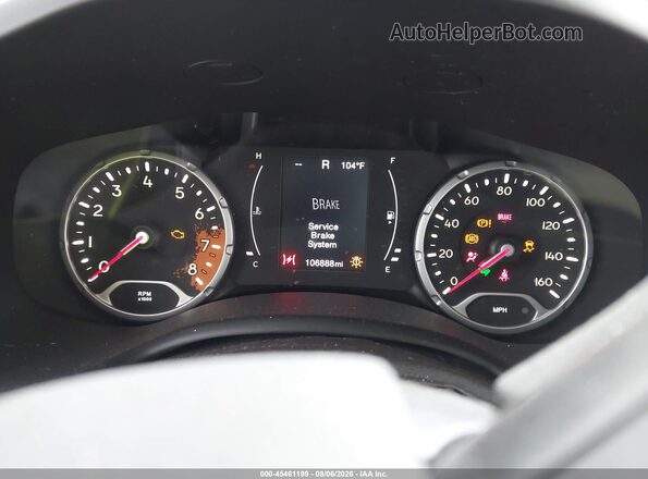 ZACCJAAB3HPE78807 2017 JEEP RENEGADE Gray Widok tylnych siedzeń