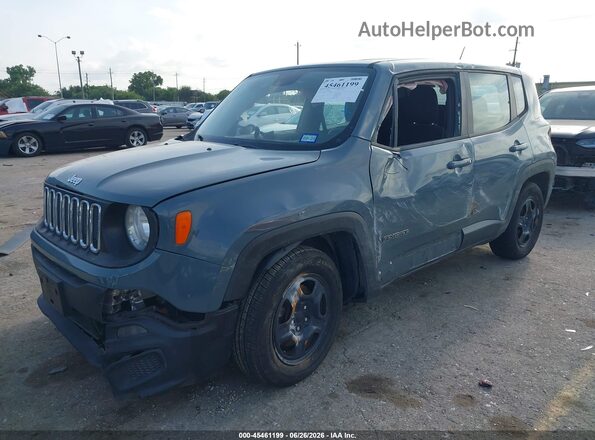 ZACCJAAB3HPE78807 2017 JEEP RENEGADE Gray Widok z przodu
