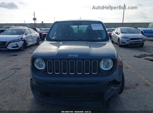 ZACCJAAB3HPE78807 2017 JEEP RENEGADE Gray Widok wnętrza z tyłu