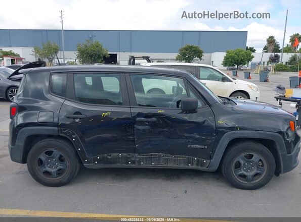 ZACCJAAB3HPE79200 2017 JEEP RENEGADE Black Вид спереду