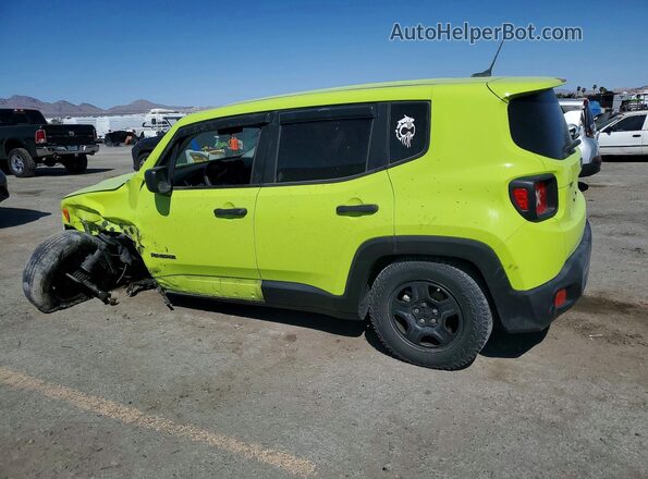 ZACCJAAB7HPF91174 2017 JEEP RENEGADE Green Rear left