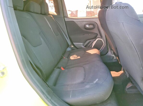 ZACCJAAB7HPF91174 2017 JEEP RENEGADE Green Rear seats view