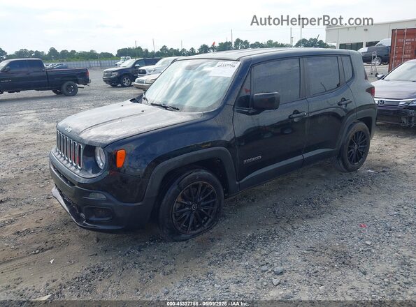 ZACCJAAB8HPE79628 2017 JEEP RENEGADE Black Przód lewy